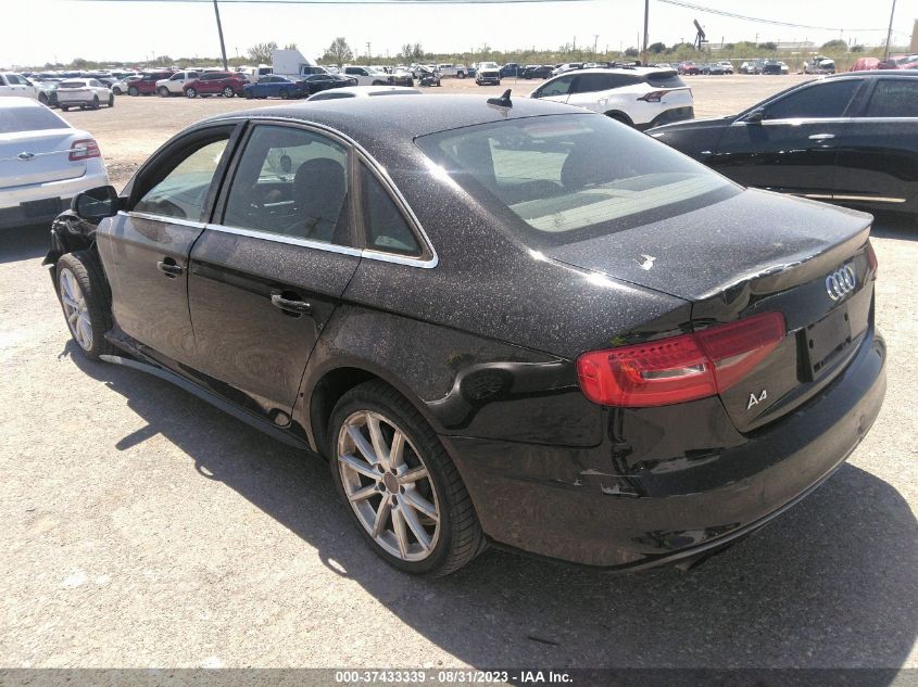 2015 AUDI A4 PREMIUM - WAUAFAFL3FN007723