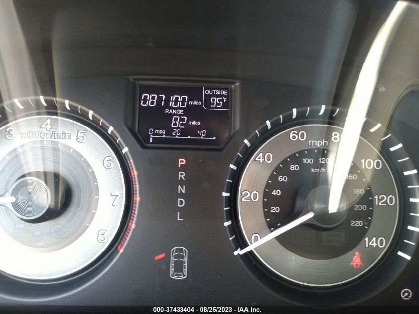 2013 HONDA ODYSSEY EX-L - 5FNRL5H63DB079062