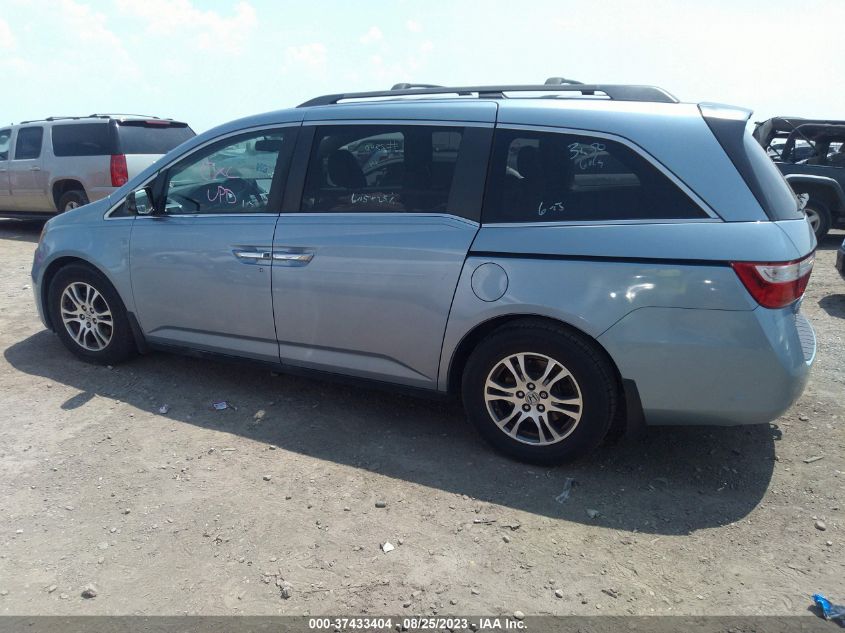 2013 HONDA ODYSSEY EX-L - 5FNRL5H63DB079062