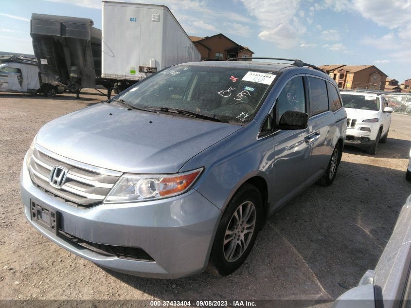 2013 HONDA ODYSSEY EX-L - 5FNRL5H63DB079062