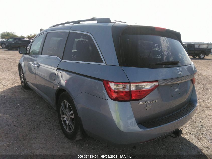 2013 HONDA ODYSSEY EX-L - 5FNRL5H63DB079062