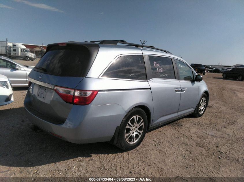 2013 HONDA ODYSSEY EX-L - 5FNRL5H63DB079062