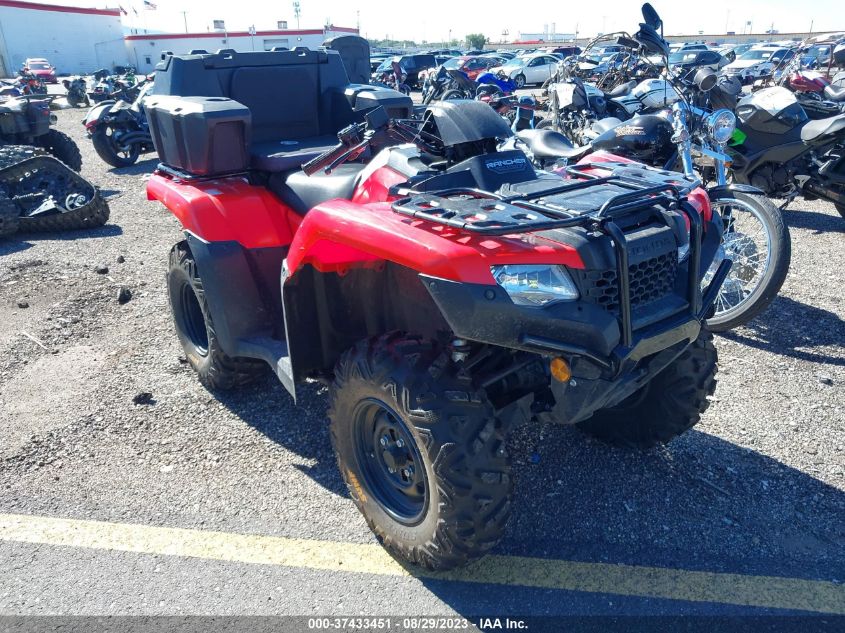 2021 HONDA TRX420 FA - 1HFTE4199M4700364