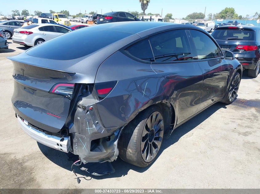VIN 7SAYGDEF3NF439868 2022 TESLA MODEL Y