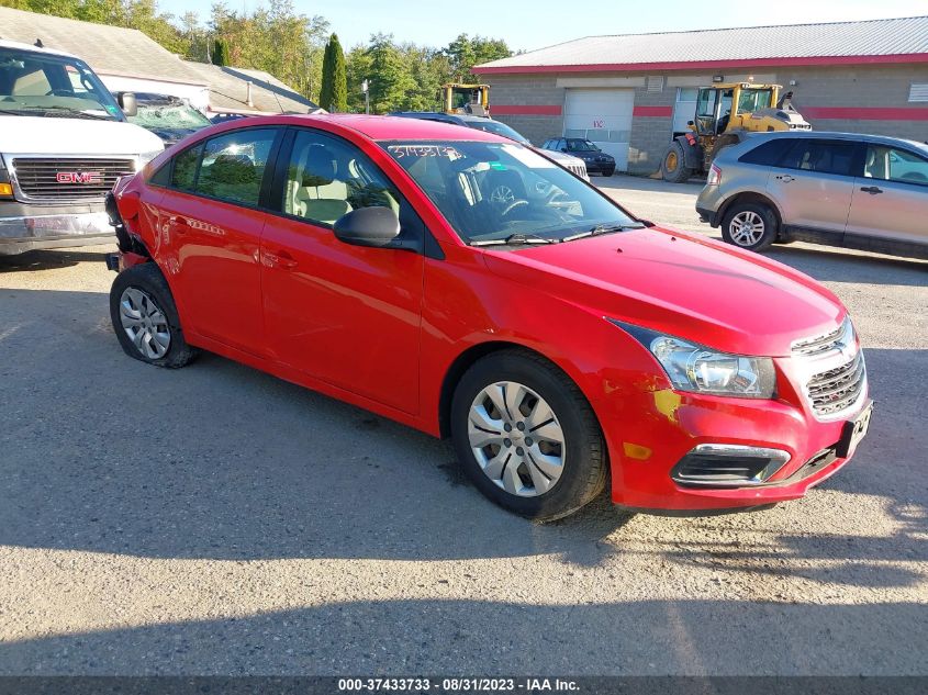 2015 CHEVROLET CRUZE LS - 1G1PA5SG5F7287332