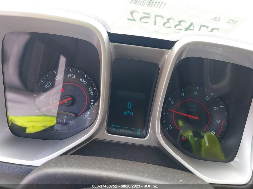 2013 CHEVROLET CAMARO LT - 2G1FB1E32D9194368