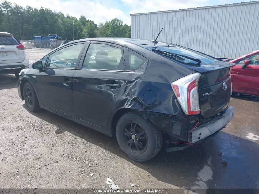 2013 TOYOTA PRIUS ONE/TWO/THREE/FOUR/FIVE - JTDKN3DU6D1630307