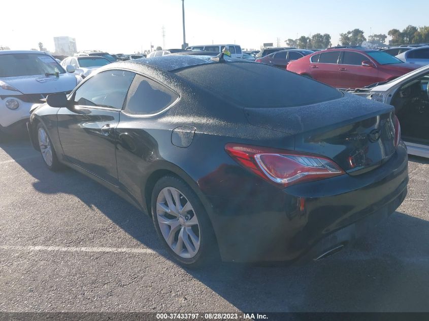 2013 HYUNDAI GENESIS  2.0T KMHHT6KD7DU085829