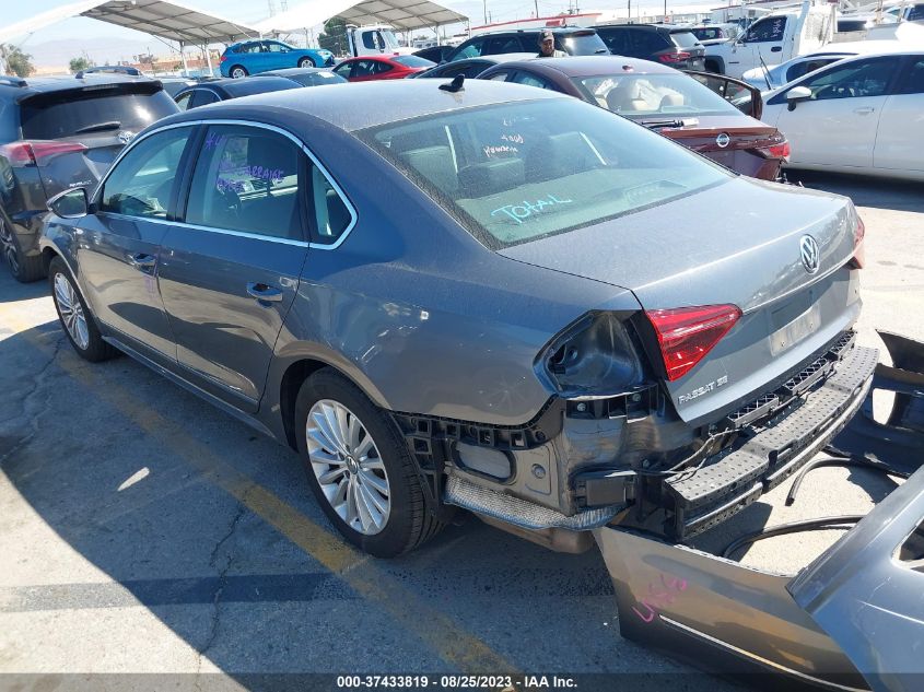 2017 VOLKSWAGEN PASSAT 1.8T SE - 1VWBT7A30HC000377