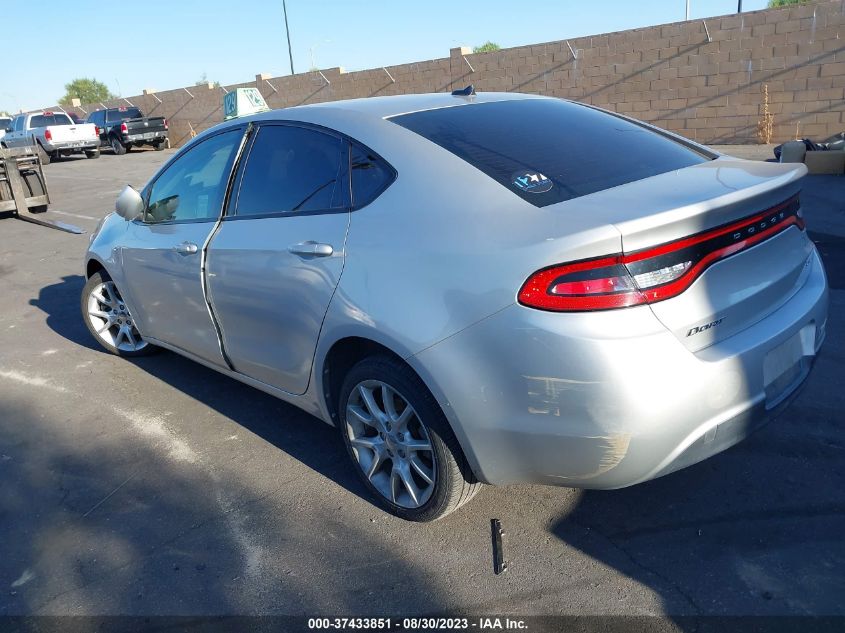 2013 DODGE DART SXT - 1C3CDFBA7DD171163