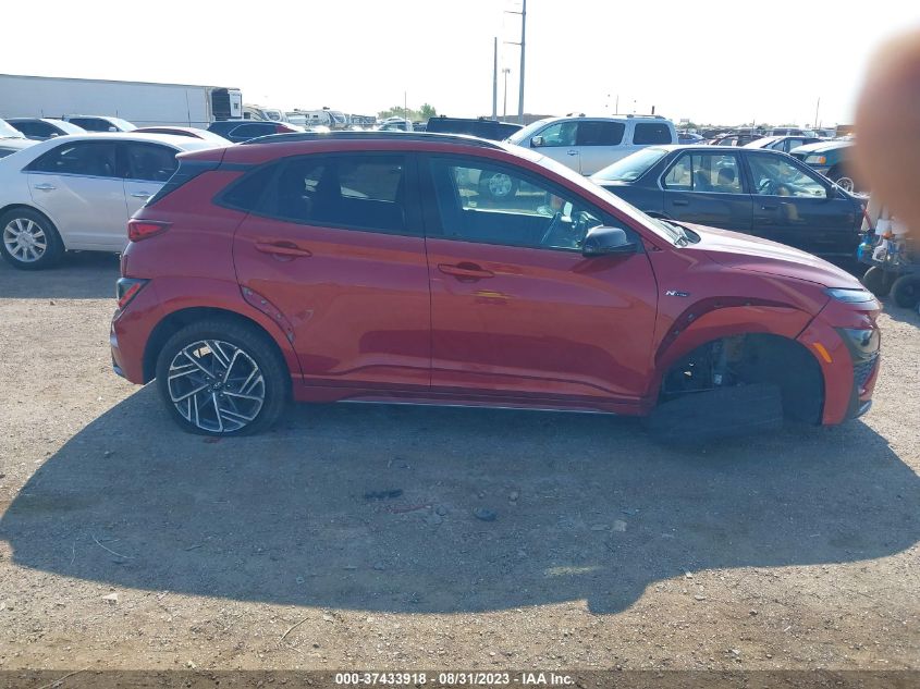 2022 HYUNDAI KONA N LINE - KM8K33A35NU869974