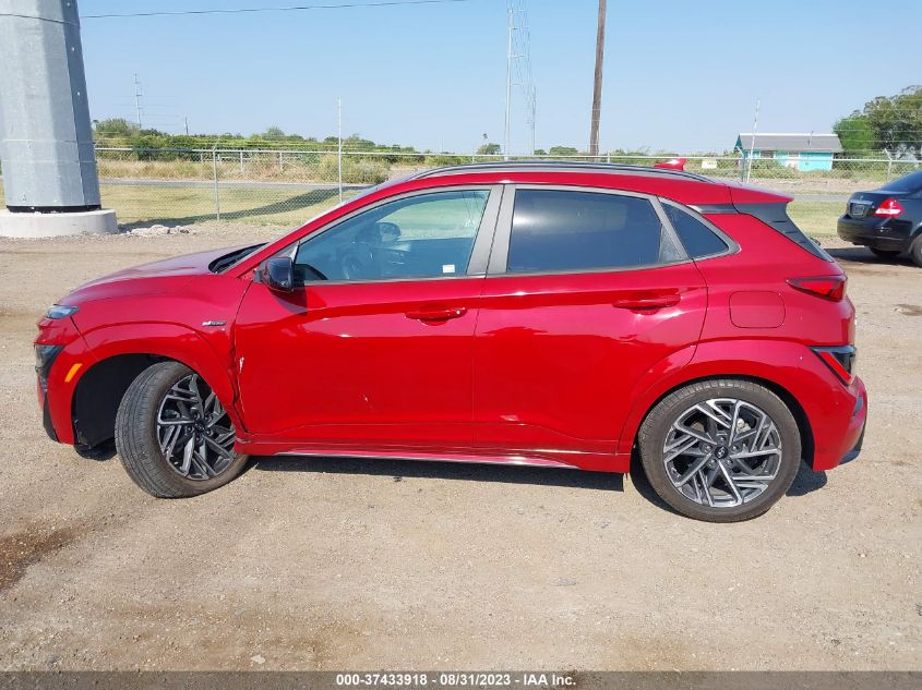 2022 HYUNDAI KONA N LINE - KM8K33A35NU869974