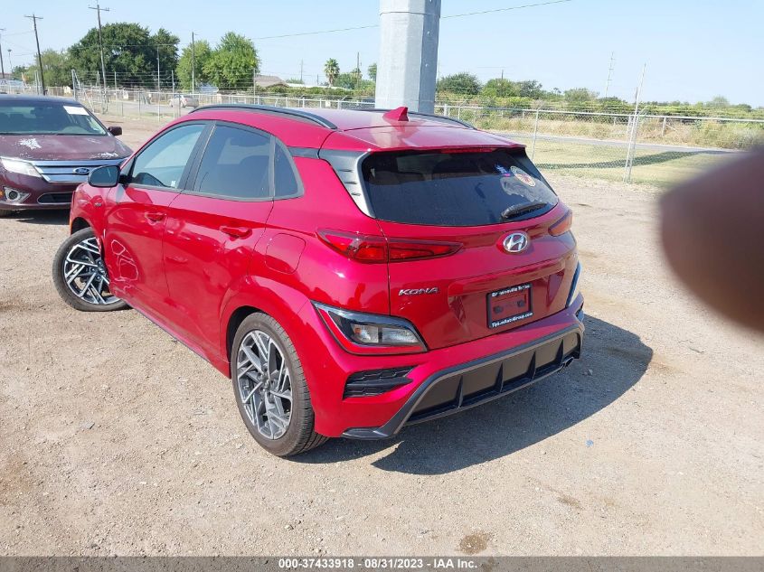 2022 HYUNDAI KONA N LINE - KM8K33A35NU869974
