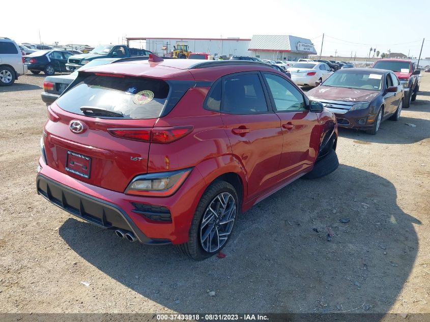 2022 HYUNDAI KONA N LINE - KM8K33A35NU869974