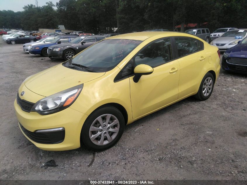 2016 KIA RIO LX - KNADM4A37G6547034