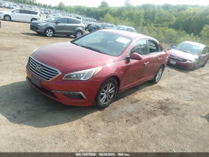 2015 HYUNDAI SONATA 2.4L SE - 5NPE24AF9FH012850