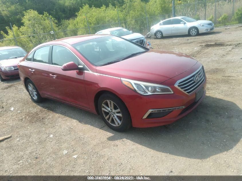 2015 HYUNDAI SONATA 2.4L SE - 5NPE24AF9FH012850