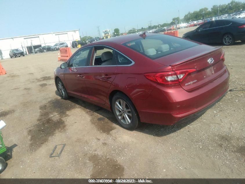 2015 HYUNDAI SONATA 2.4L SE - 5NPE24AF9FH012850