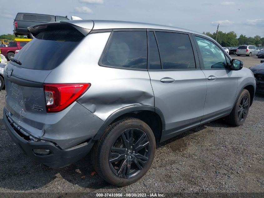 2019 HONDA PASSPORT SPORT 5FNYF8H22KB009681