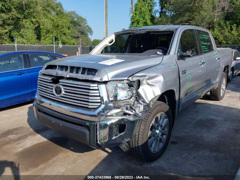 2017 TOYOTA TUNDRA 4WD LIMITED - 5TFHW5F12HX609012