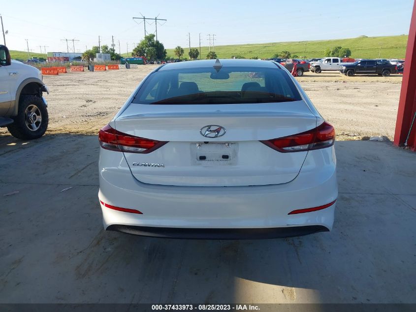 2018 HYUNDAI ELANTRA SEL/VALUE/LIMITED - 5NPD84LF5JH392110