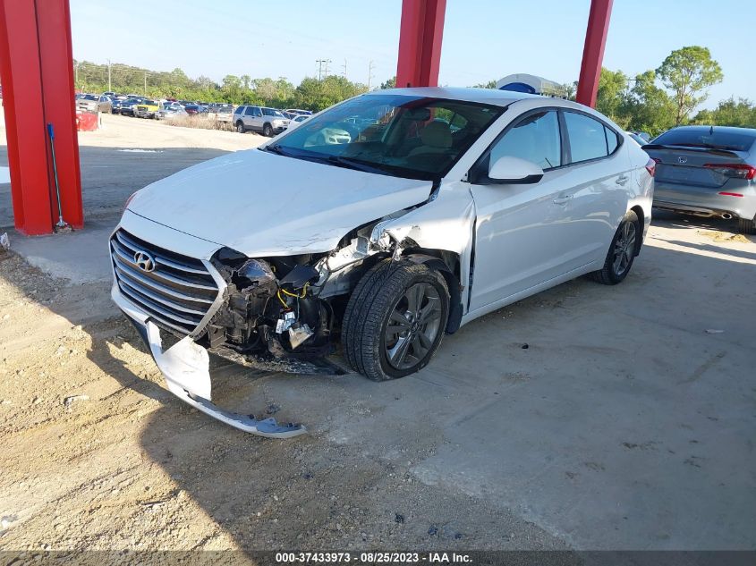 2018 HYUNDAI ELANTRA SEL/VALUE/LIMITED - 5NPD84LF5JH392110