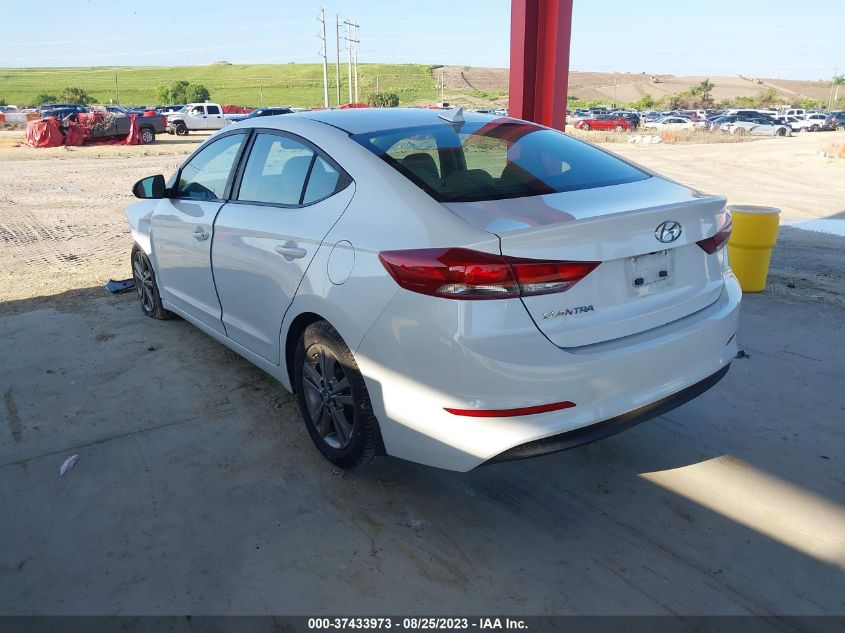 2018 HYUNDAI ELANTRA SEL/VALUE/LIMITED - 5NPD84LF5JH392110