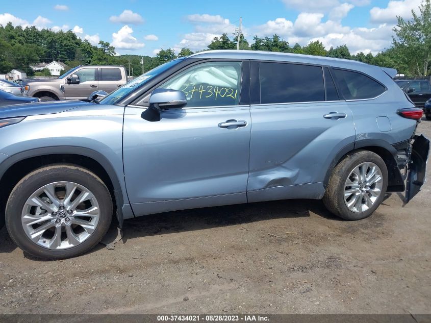 2021 TOYOTA HIGHLANDER LIMITED/PLATINUM - 5TDDZRBH8MS084036