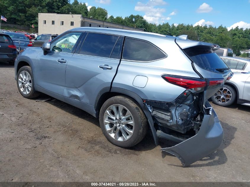 2021 TOYOTA HIGHLANDER LIMITED/PLATINUM - 5TDDZRBH8MS084036