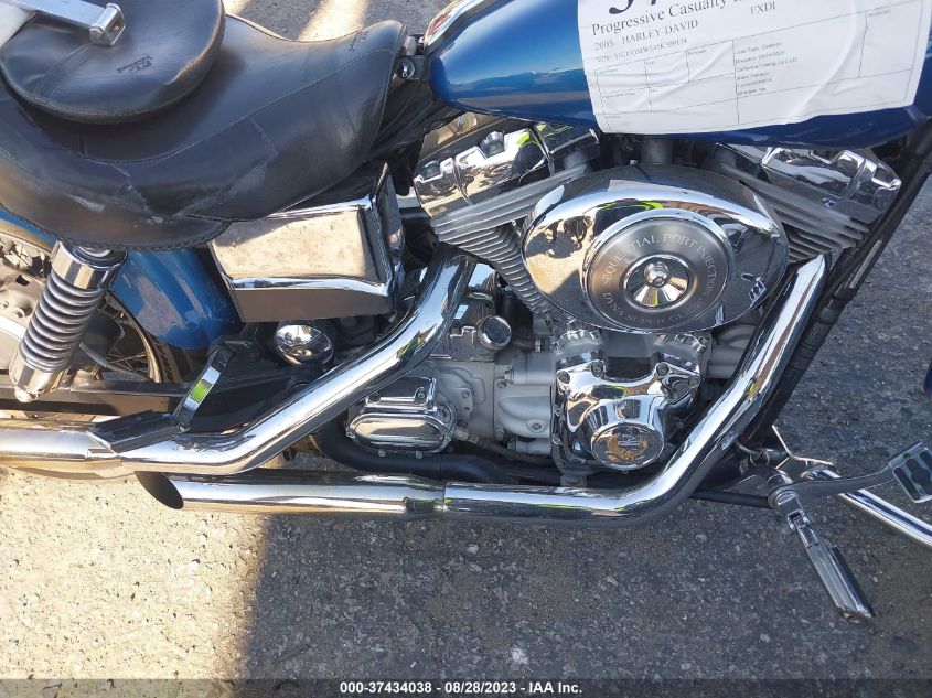 2005 HARLEY-DAVIDSON FXDI 1HD1GMW345K309134