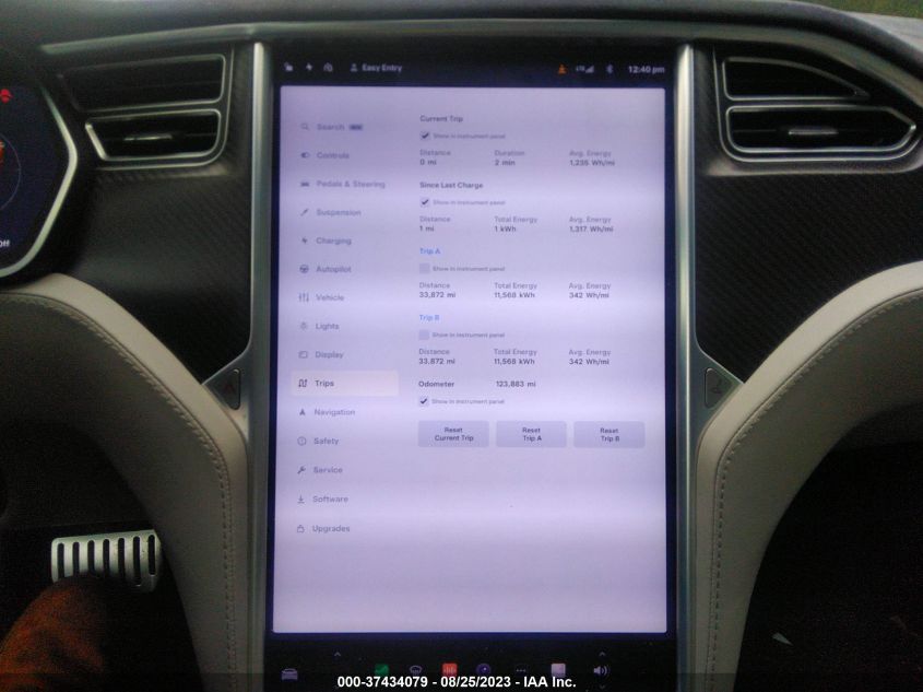 2014 TESLA MODEL S P85D - 5YJSA1H26EFP66003