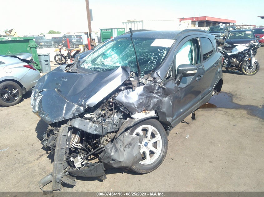 VIN MAJ3S2GE3KC270318 2019 FORD ECOSPORT SE