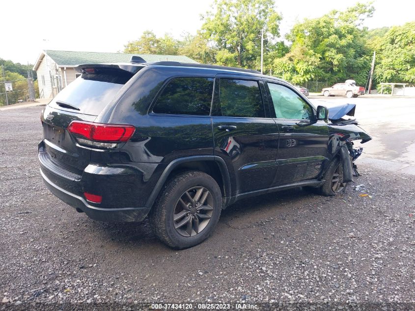 2016 JEEP GRAND CHEROKEE 75TH ANNIVERSARY - 1C4RJFAG9GC436003
