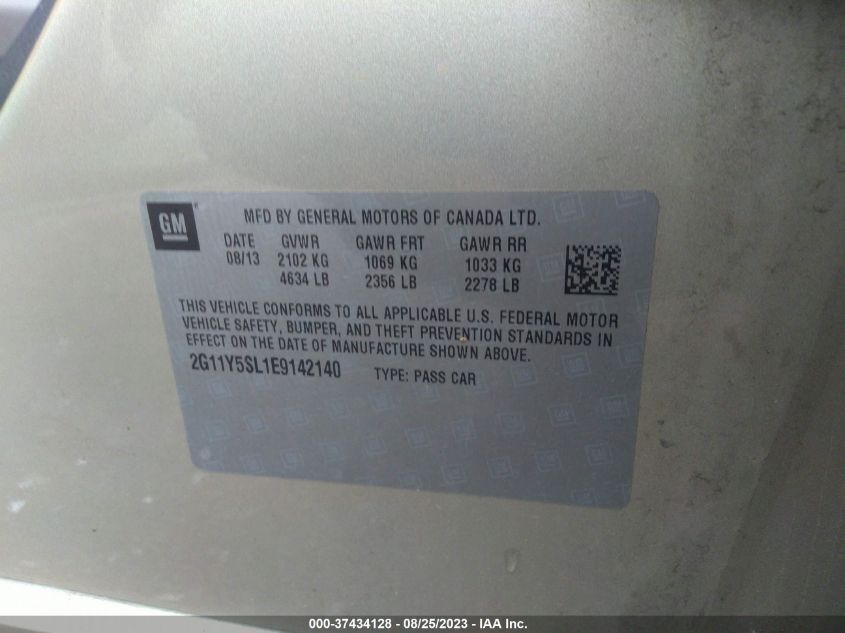 2014 CHEVROLET IMPALA LS - 2G11Y5SL1E9142140
