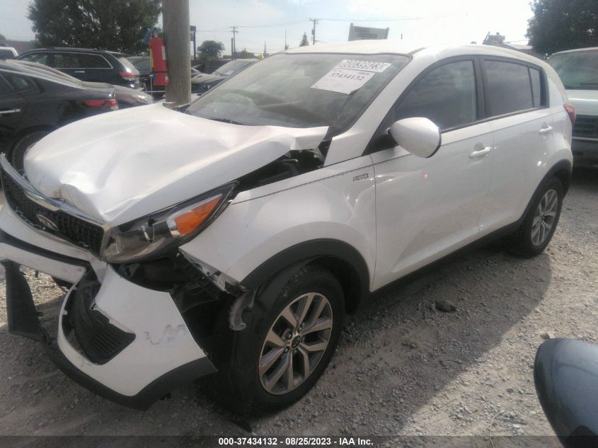 2016 KIA SPORTAGE LX - KNDPBCAC4G7870242