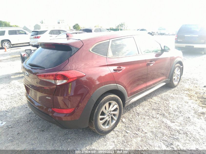 2018 HYUNDAI TUCSON SEL - KM8J3CA44JU649000