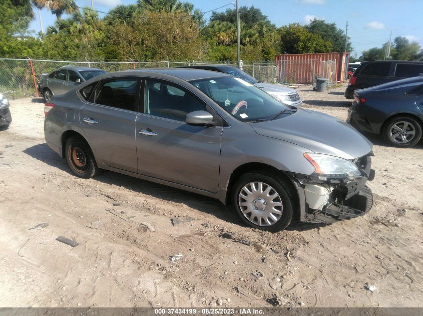 2014 NISSAN SENTRA S/SV/SR/SL - 3N1AB7AP9EL646539