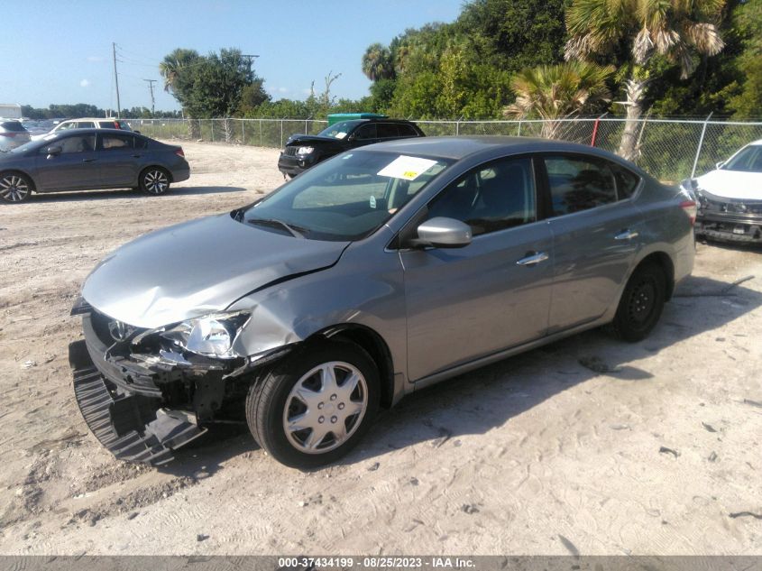 2014 NISSAN SENTRA S/SV/SR/SL - 3N1AB7AP9EL646539