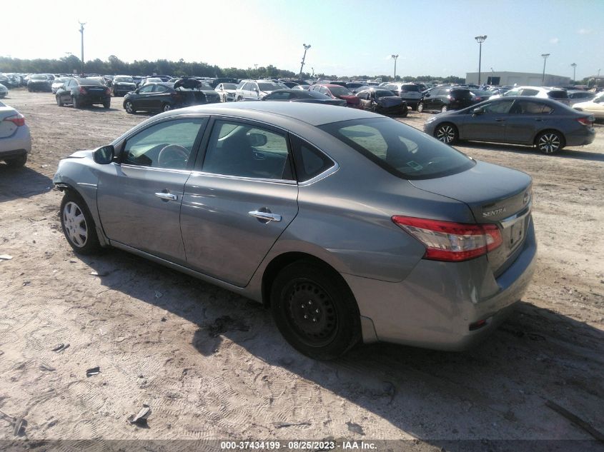 2014 NISSAN SENTRA S/SV/SR/SL - 3N1AB7AP9EL646539