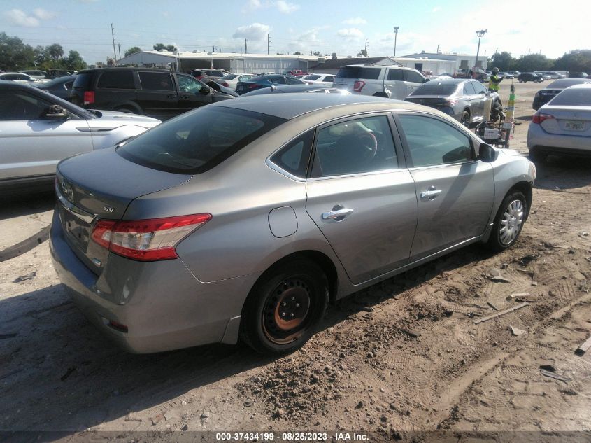 2014 NISSAN SENTRA S/SV/SR/SL - 3N1AB7AP9EL646539