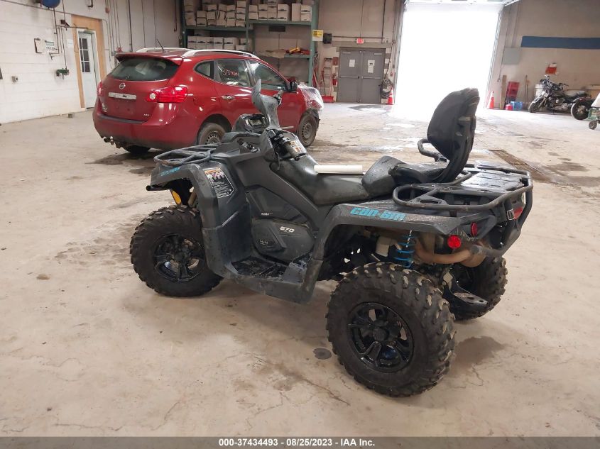 2021 CAN-AM OUTLANDER MAX XT 570 - 3JBLPAT47MJ002090