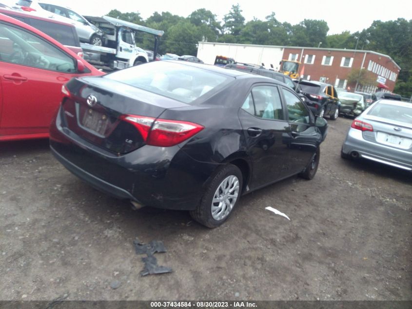 2014 TOYOTA COROLLA L/LE/LE PLS/PRM/S/S PLS - 2T1BURHE3EC038790