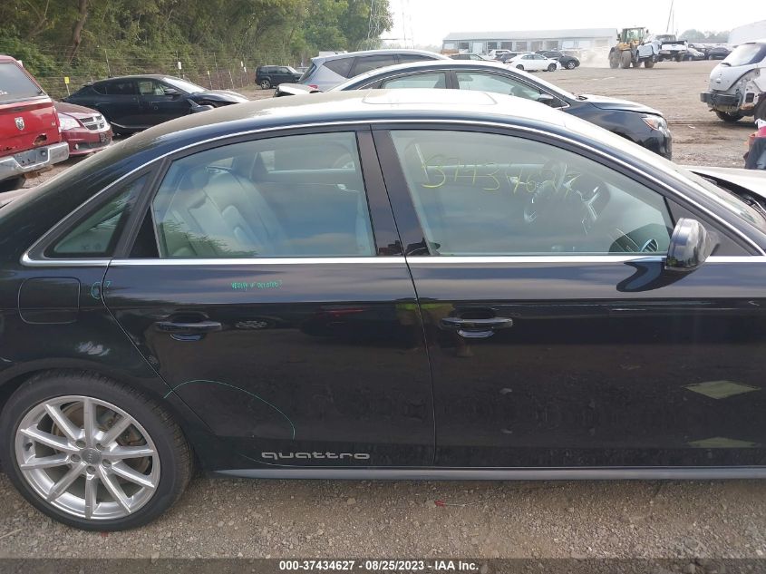 2016 AUDI A4 PREMIUM PLUS - WAUFFAFL2GN016551