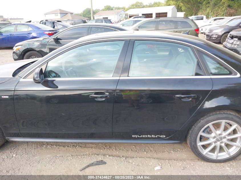 2016 AUDI A4 PREMIUM PLUS - WAUFFAFL2GN016551