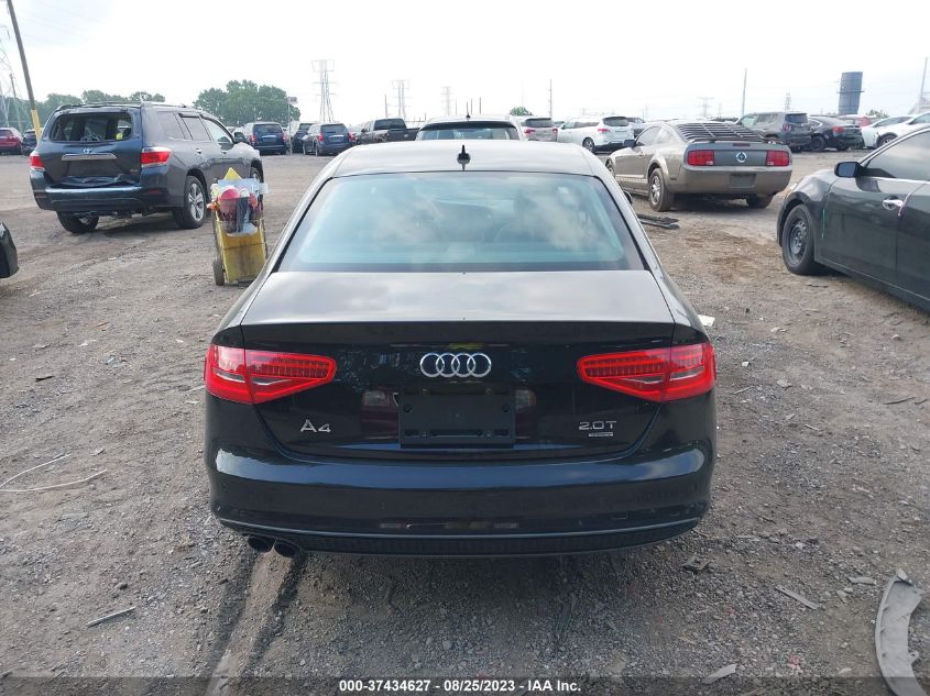 2016 AUDI A4 PREMIUM PLUS - WAUFFAFL2GN016551