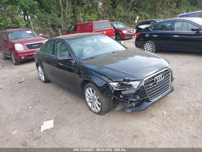 2016 AUDI A4 PREMIUM PLUS - WAUFFAFL2GN016551