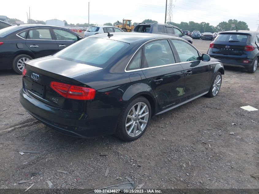 2016 AUDI A4 PREMIUM PLUS - WAUFFAFL2GN016551