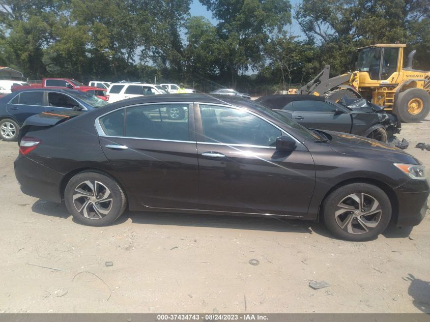 2016 HONDA ACCORD SEDAN LX - 1HGCR2F33GA211845