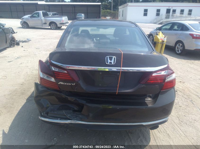 2016 HONDA ACCORD SEDAN LX - 1HGCR2F33GA211845
