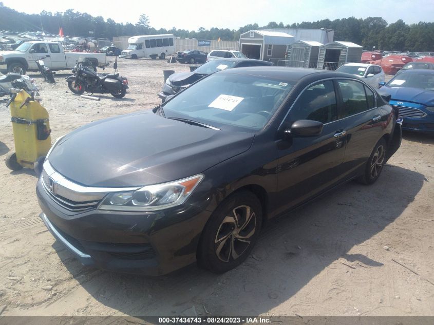 2016 HONDA ACCORD SEDAN LX - 1HGCR2F33GA211845